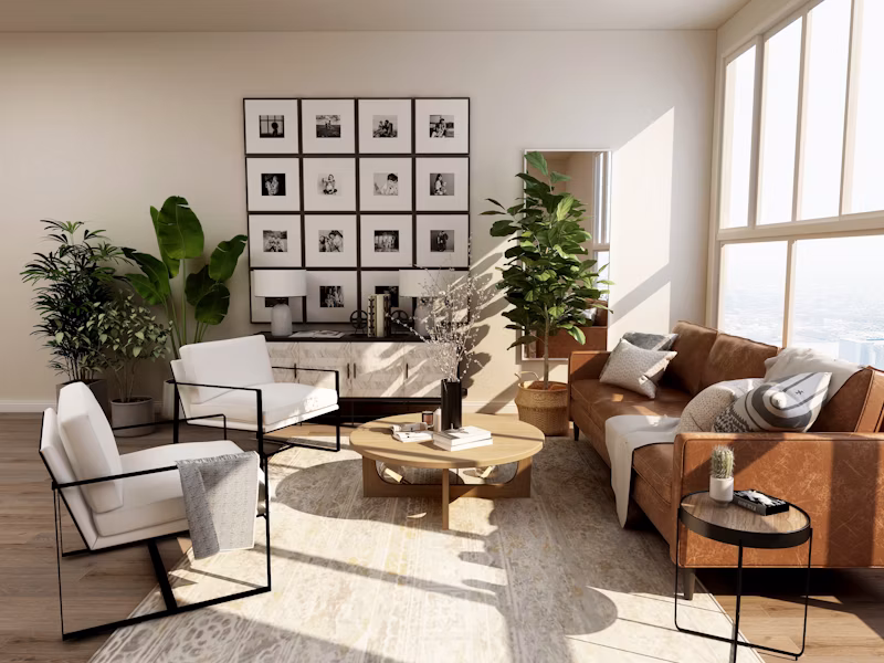 Interior ruang tamu mewah hasil desain interior Jasa Bangun Rumah