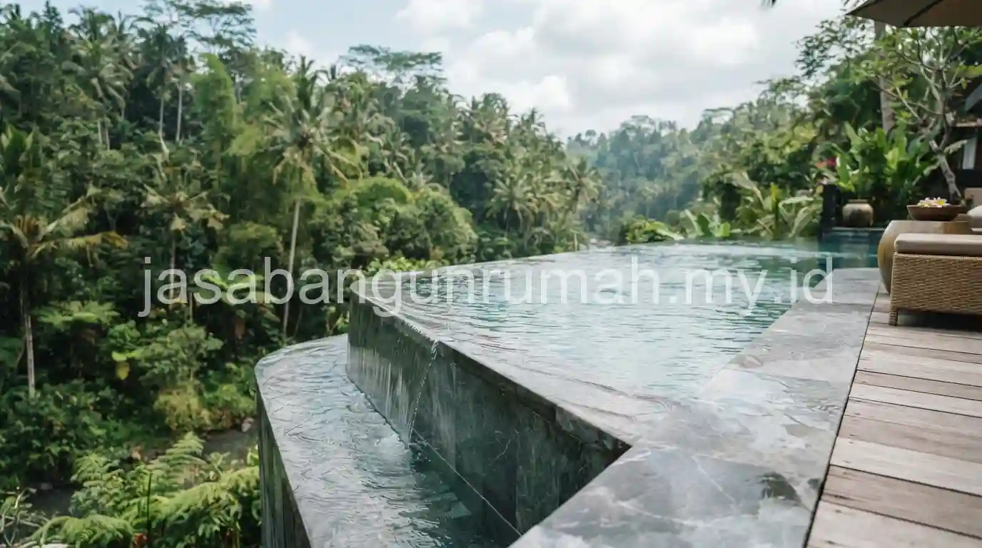Biaya Bangun Villa Mewah Private Pool di Ubud Bali